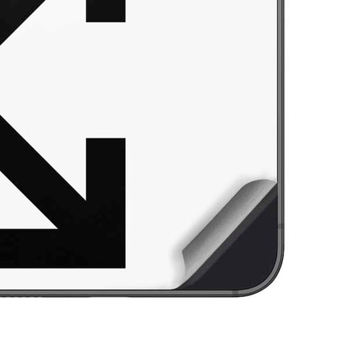 Black and White Arrows Galaxy A14 5G Skin